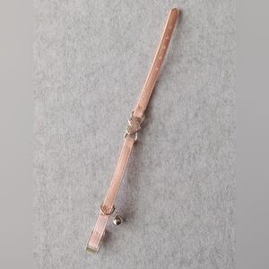 Elegant Pink Cat Collar